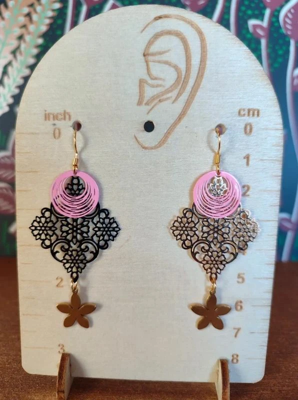 Ultra light earrings – photo 3